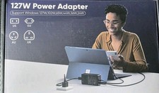 127W Surface Charger for Microsoft Surface Pro Laptop Book Go   Fast Charge