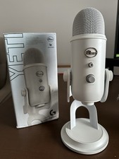 Blue Yeti USB Mic White Mist