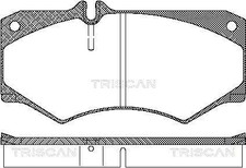 TRISCAN Bremsbelagsatz, Scheibenbremse 8110 23774 f&uuml;r MERCEDES-BENZ VW