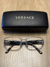 Versace MOD 1175-B 1002 53-17 135 Prescription Eyeglass Frames Made In Italy