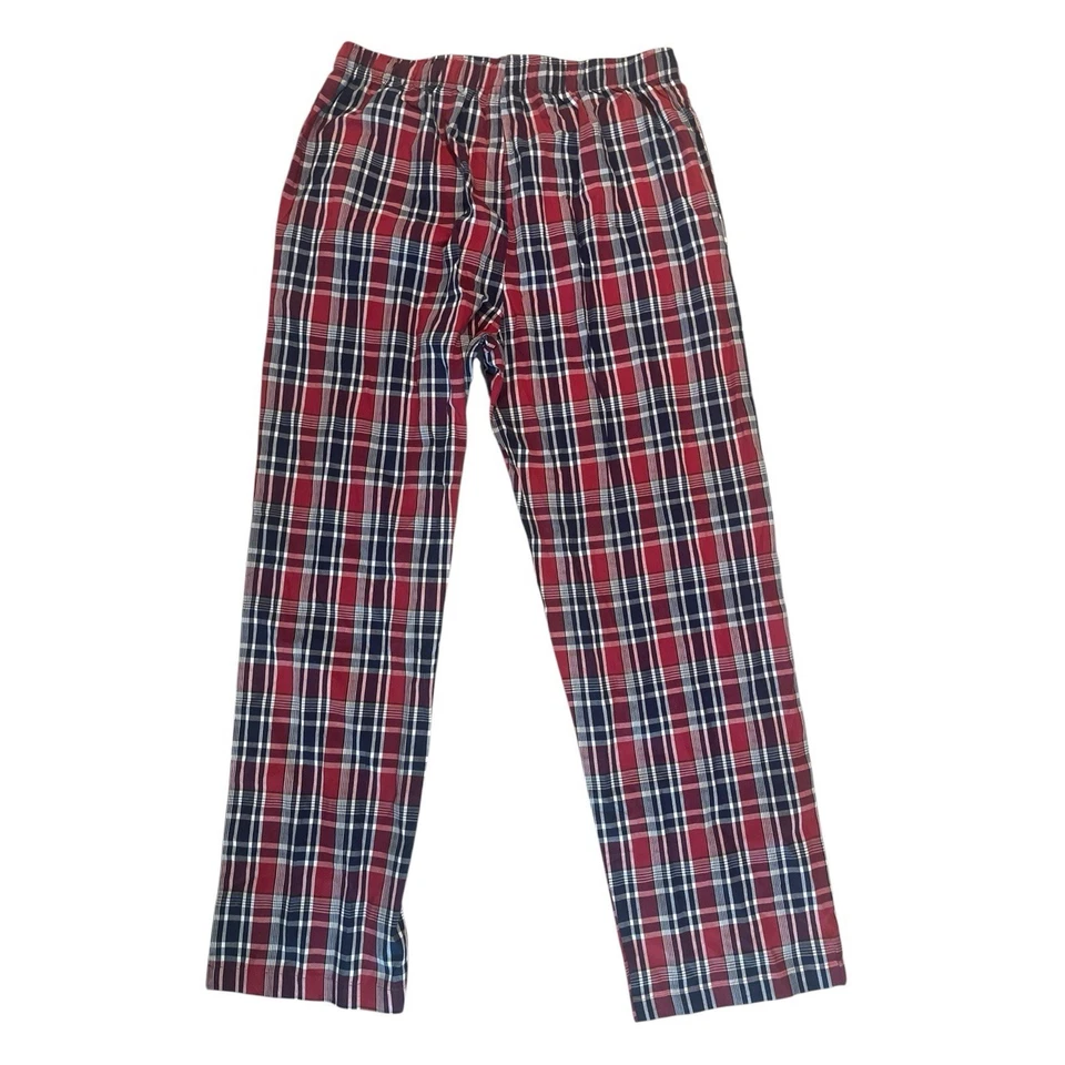 Tommy Hilfiger Tartán Cuadros Rojo Acogedores Pantalones de Salón Para Hombres Talla M Vacaciones Hygge Nuevos con Etiquetas Foto 2 de 4
