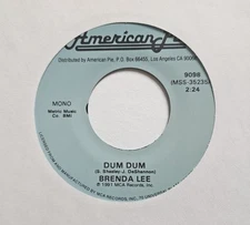 Brenda Lee – Dum Dum / Fool #1 (American Pie 45) Rock n Roll