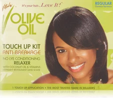 VITALE Olive Oil Conditioning No Lye Relaxer Touch Up Hair Care System 80 cha...