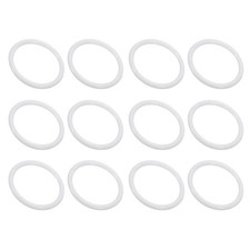 12Pcs 1.97" PP Plastic Craft Rings Dream Catcher Circle Floral Rings for DIY