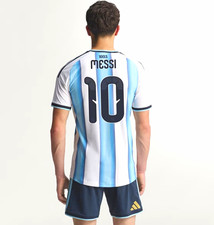 adidas Home Authentic Argentina Player Jersey Lionel Messi #10 WC 2026