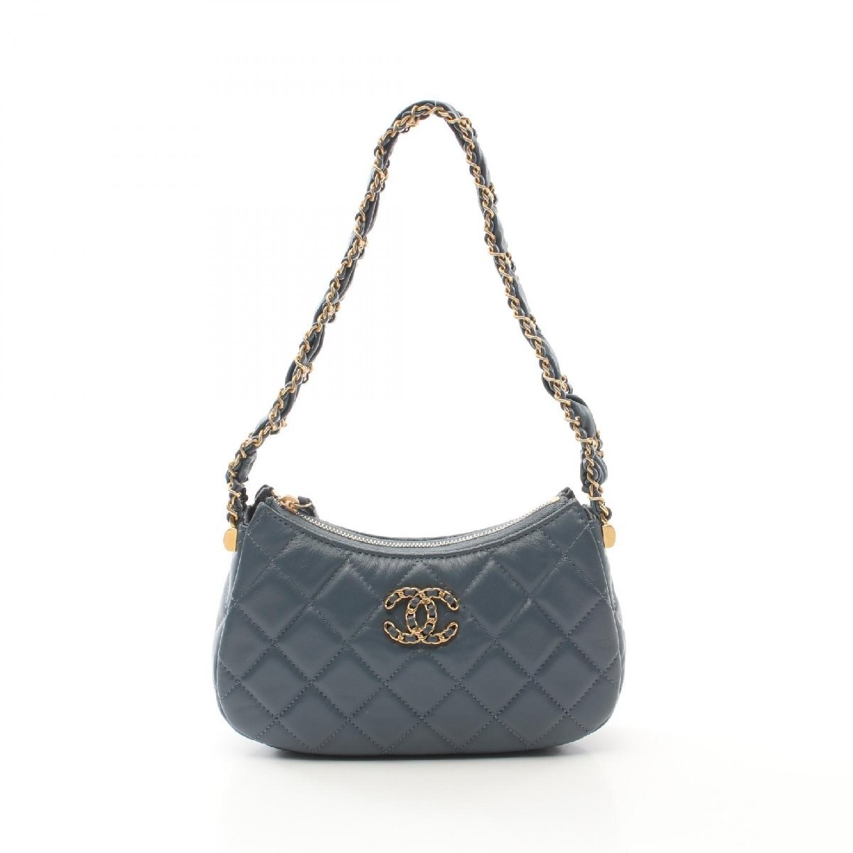 Chanel 19 Dix-Neuf Lambskin Matgirlasse Hobo Bag 169820