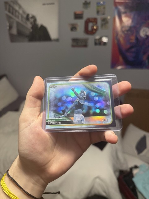 2025 Topps Chrome - Magda Linette Frozenfractor -3/5