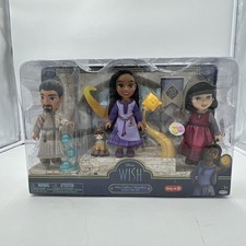 Disney Wish Asha, Dahlia  Magnifico Petite Set Figures New 