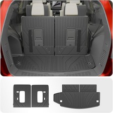 Cargo Liner Compatible with 2016-2024 Trunk Mat 3rd Row Backrest Mats 6 7 seat