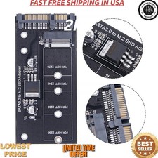M2 To SATA3 to M2.SSD Convert Adapter High Efficiency SATA 6 Gbps NGFF Adapter U