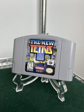 The New Tetris N64 Nintendo 64 Game Tested Working Authentic Clean