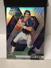 2025 Panini Mosaic Football Silver Prizm John Elway #31