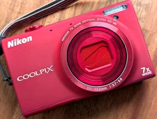 N MINT Nikon COOLPIX S6100 16.0MP Digital Camera 7x Zoom English ok Japan Res
