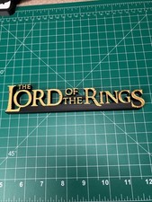3d Printed Lord of the Rings Logo Sign Wall Desk Shelf Fan Art #2