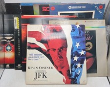 Lot Of 12 Laser Disc Terminator Jugment Day Wrath Of Khan Ghost JFK Star Trek 2