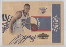 2010-11 Panini Threads Rookie 45/399 Cole Aldrich #4 Auto 0p5
