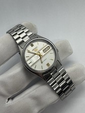 Seiko 5 Automatic, white and gold, 7S26-3100, Great Condition