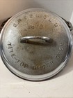 Griswold Cast Iron No.8 Tite-Top Deep Dutch Oven &Lid Cover W/Trivet Nickel Plat