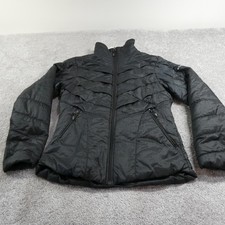 Columbia Puffer Jacket Womens Medium Black Om...