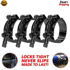 T Bolt Hose Clamp 39mm-46mm for 1.25" Hose ID Stainless Steel Heavy Duty 4 Pack