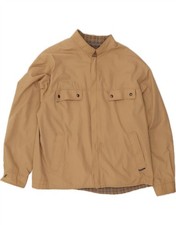 VINTAGE Mens Reversible Jacket UK 42 XL Beige BU01
