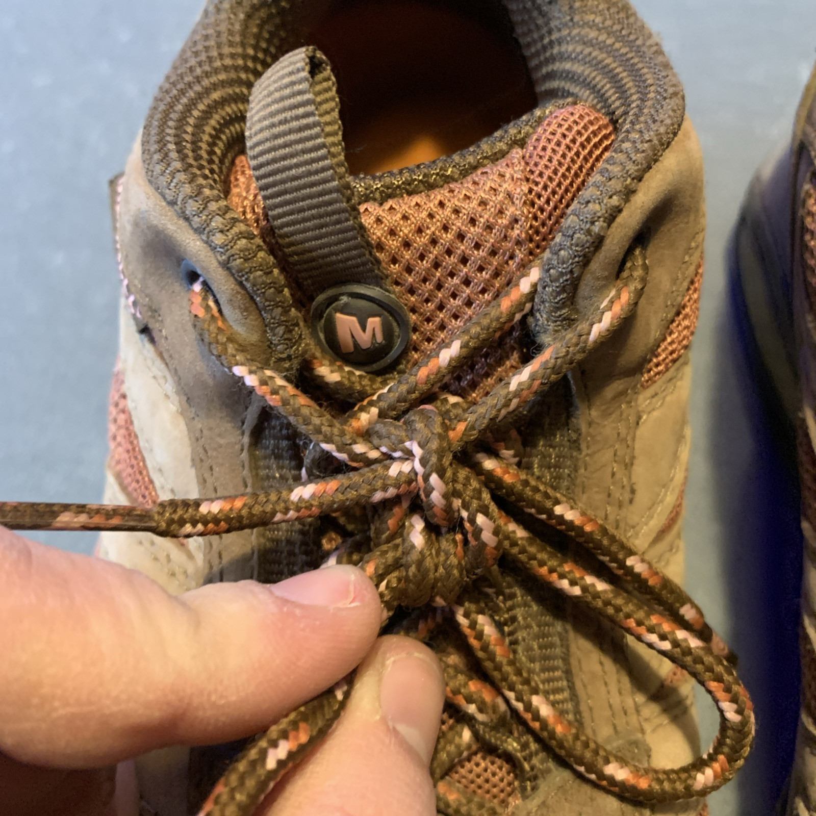 SAOLA Merrell Scarpe da trekking basse Siren Breeze in pelle suola Vibram donna 7 5