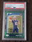 2024 Panini Donruss Optic Drake Maye Rated Rookie Green Velocity #229 PSA 10