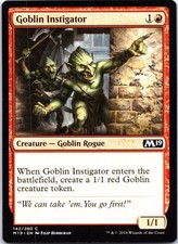 Goblin Instigator C Core Set 2019 142 NM