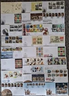 GB 2010 Commemoratives Booklet Panels  & Christmas 25 x FDCs + Inserts Mint