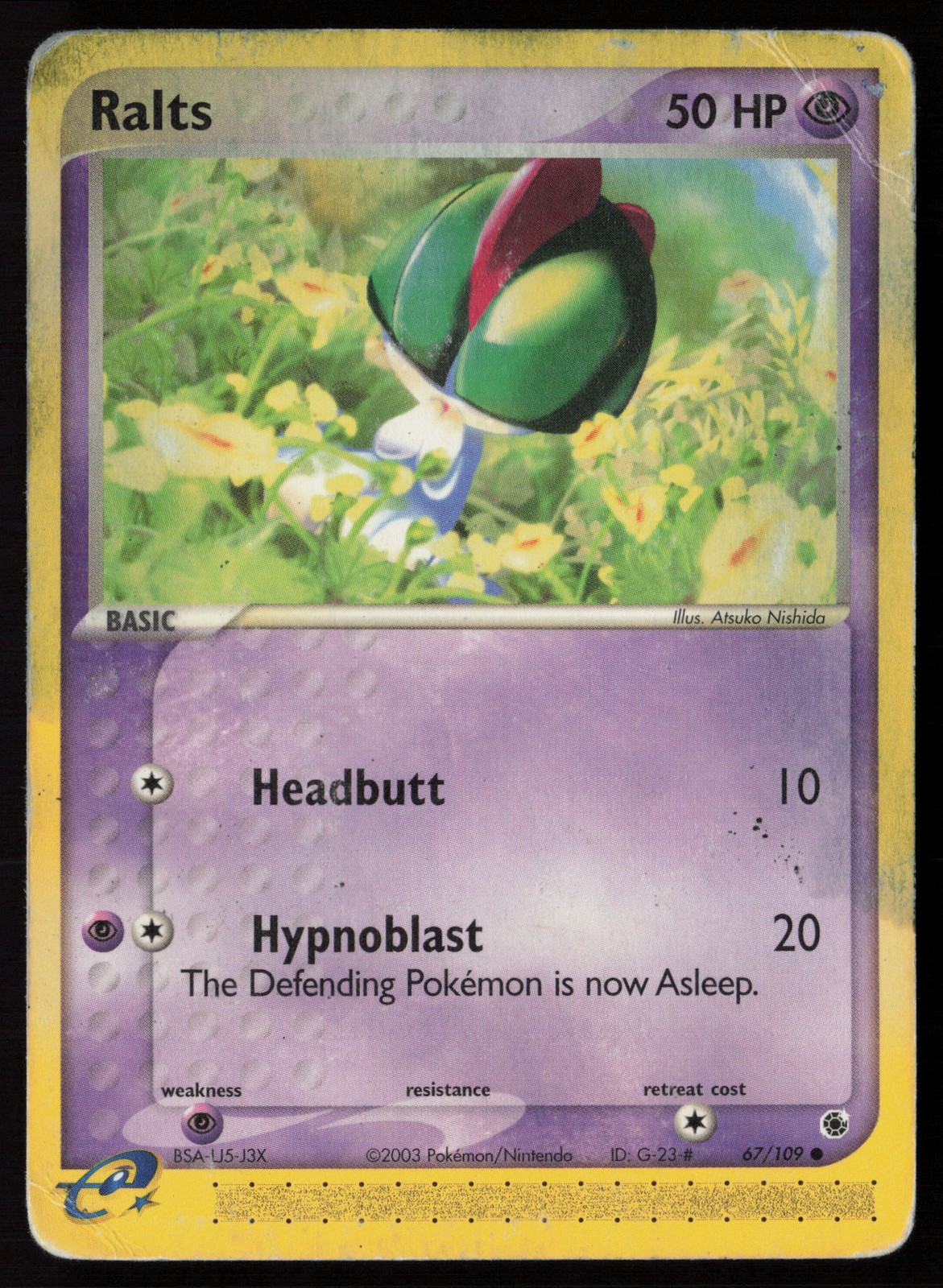Ruby and Sapphire #67/109 Ralts