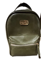itzy ritzy diaper bag olive green with multiple pockets see pics for condition