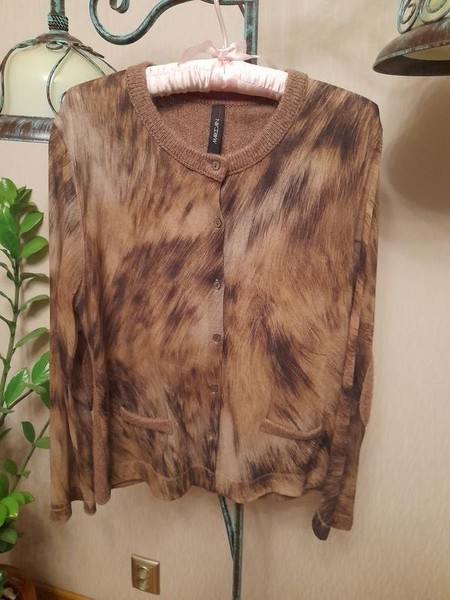 Women Marc Cain Sweater Beige Alpaca 36