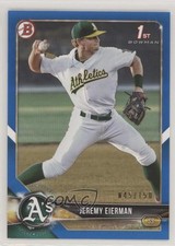 2018 Bowman Draft Blue 45/150 Jeremy Eierman #BD-179 n1u