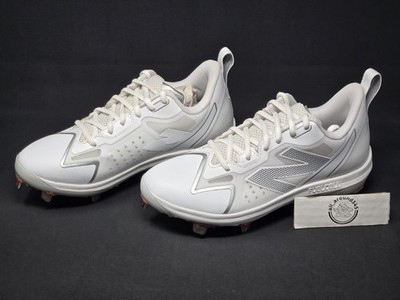 New Balance FuelCell Romero Duo Softball Cleats Womens Sz 6.5 Grey SMROMWT2 NBY