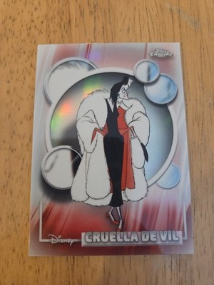 2026 Topps Chrome Disney #65 Cruella De Vil 101 Dalmatians - Refractor