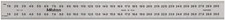 Mitutoyo 182-131 Steel Rule 300mm Satin Chrome Stainless Steel Measuring Rule