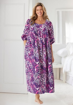 Only Necessities Plus Size Print Lounger