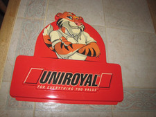 Uniroyal Tiger Plastic Tire Sign For Everthing You Value 17 X17 Uniroyal Tiger Plastic Tire Sign For Everthing You Value 17 X17