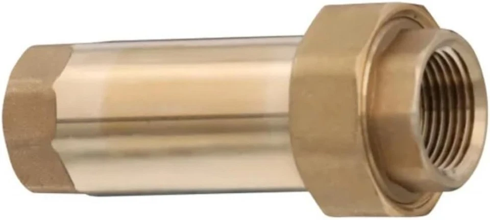 Lead-Free Brass MPT Dual Check Valve 3/4" - Compact Design - Image 4 of 4