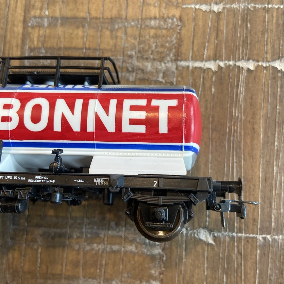 Roco HO 4337F Tank Car Dubonnet With Box - Made In Austria - Image 4 of 4