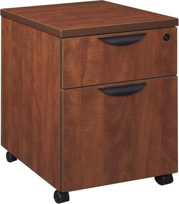 Legacy Box File Mobile Pedestal Drawer Unit- Cherry