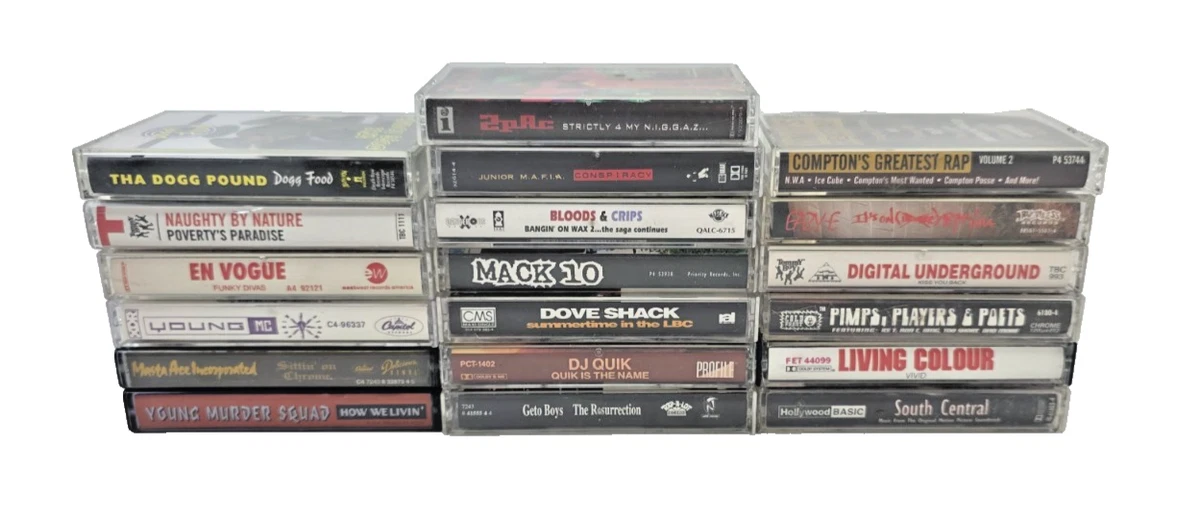DJ Quik Rap & Hip-Hop Gangsta & Hardcore Music Cassettes for sale