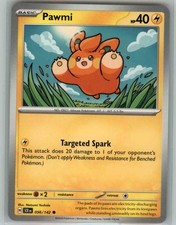 Pawmi 56/142 Common Stellar Crown Pokemon