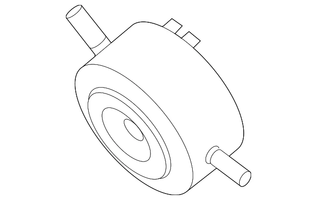 Enfriador de aceite original Nissan 21305-EA04A Foto 2 de 3