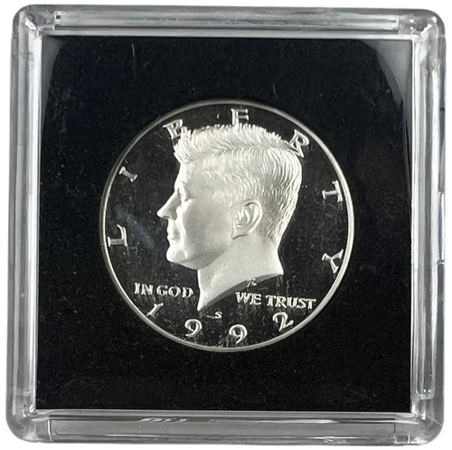 1992 S 90% Silver Proof Kennedy Half Dollar (.36169 Ozt) NA159
