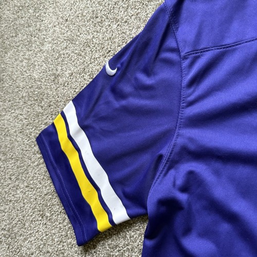 NIKE NFL JUSTIN JEFFERSON PURPLE MINNESOTA VIKINGS FOOTBALL JERSEY PLAYER GAME M - Picture 5 of 7