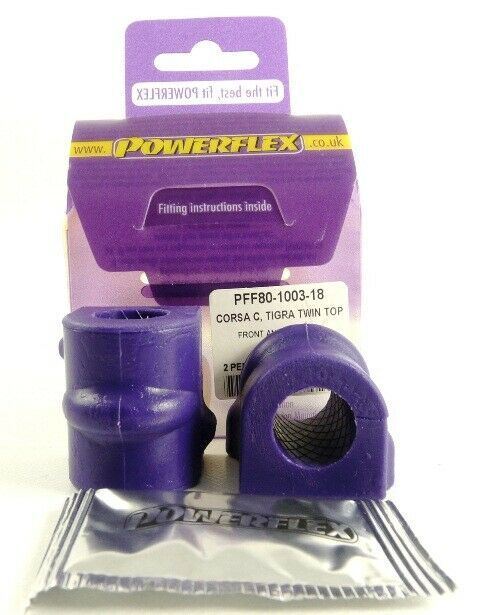 Powerflex Front Anti Roll Br Mount Bush 18mm for Vauxhall Astra G MK4 1998-2004