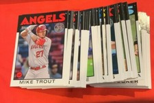 2021 Topps Update 1986 35th Anniversary Complete Set 86B1-50 Kelenic, India RCs