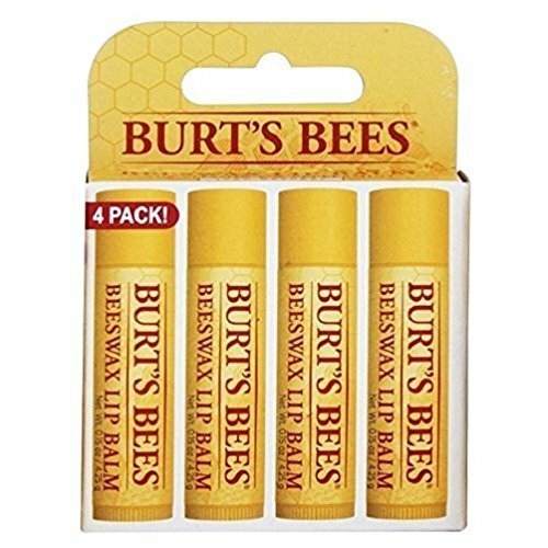 Burt's Bees Beeswax Lip Balm With Vitamin E & Peppermint 4Pack