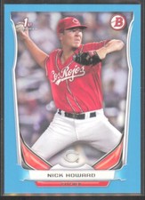 2014 Bowman Draft Picks Blue 1st Nick Howard /399 #DP15